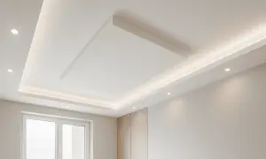 Soffitto in cartongesso con illuminazione a led integrata, un'idea moderna per valorizzare ogni ambiente, anche la cucina.