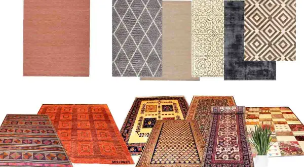 Una collezione di tappeti famosi, con motivi geometrici, floreali e tradizionali, pronti ad arredare ogni ambiente.